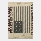 望まれた平和 キッチンタオル (縦)