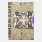 望まれた平和 キッチンタオル (縦)