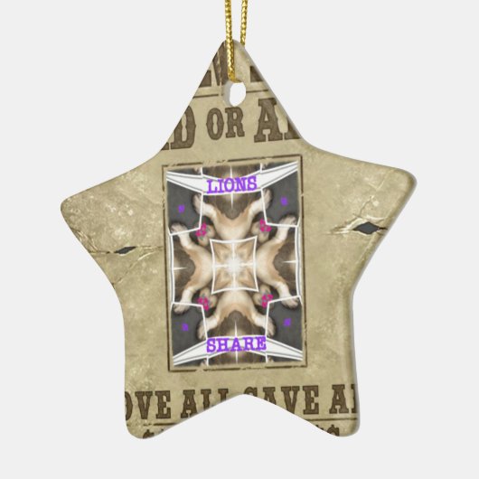 望まれた平和 セラミックオーナメント (左)