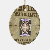 望まれた平和 セラミックオーナメント (右)