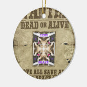 望まれた平和 セラミックオーナメント (左)