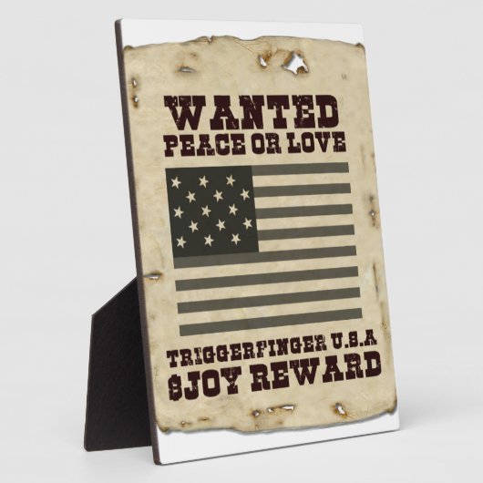 望まれた平和 フォトプラーク (側面)