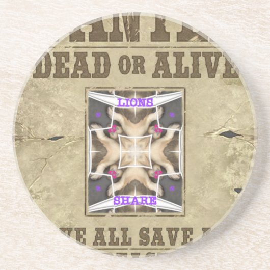 望まれた平和、愛、インスピレーション:広がる調和 コースター (正面)