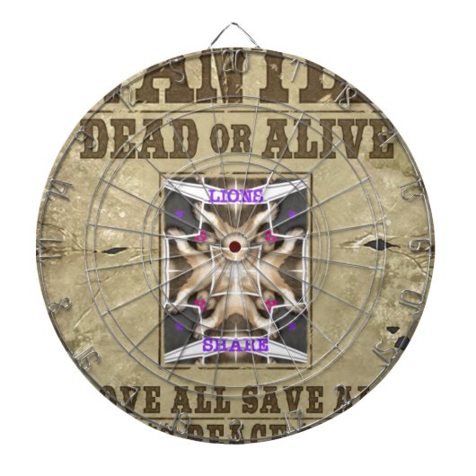 望まれた平和、愛、インスピレーション:広がる調和 ダーツボード (正面)