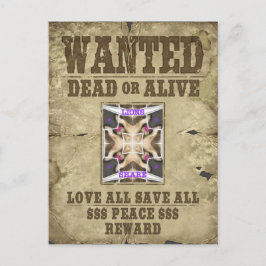 望まれた平和、愛、インスピレーション：広がる調和 ポストカード