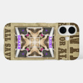 望まれた平和 Case-Mate iPhoneケース (裏面 (横))