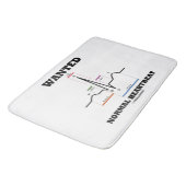 望まれた正常な心拍の湾曲のリズムECG EKG バスマット (アングル)