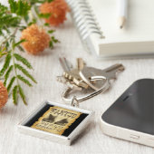 望まれた死者および生きた。  Schroedingerの猫 キーホルダー (側面)