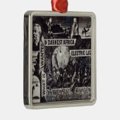 望まれる何が最も暗いアフリカで電気です メタルオーナメント (右)