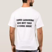 望まれる助け Tシャツ (裏面)