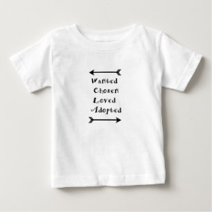 望まれる選ばれる愛される採用される ベビーTシャツ