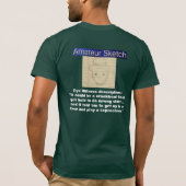 望まれる: 小妖精及び彼の金ゴールド! Tシャツ (裏面)