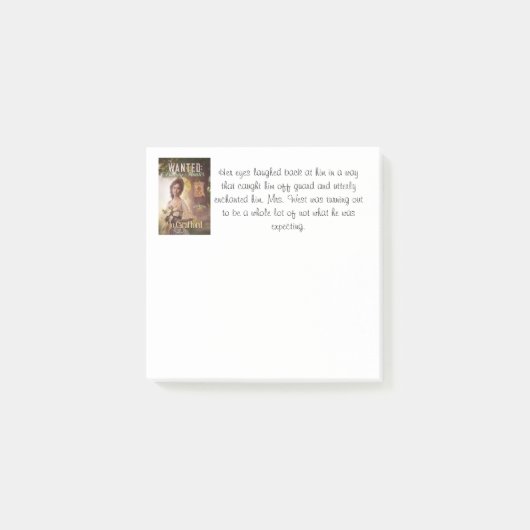 望まれる: 賞金目当てのハンターのポスト・イット ポストイット (正面)