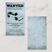 望まれる: 除雪機サービス 名刺 (正面/裏面)