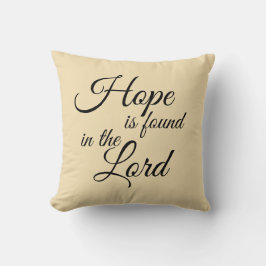 望みが主の中で見つかる クッション