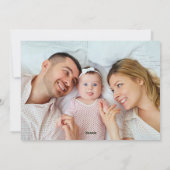 望みモダンはっきりした希望 | クリスマス2枚の幸せ シーズンカード (裏面)