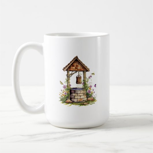 望み井戸マグカップ コーヒーマグカップ (左)