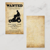 望み:芝生気に 名刺 (正面/裏面)