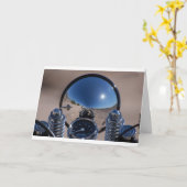 望む何をバースデー・カードを見ています カード (黄色い花)