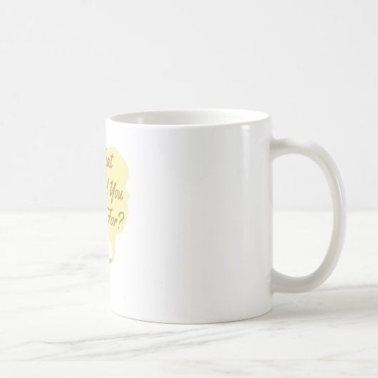望む何を コーヒーマグカップ (右)
