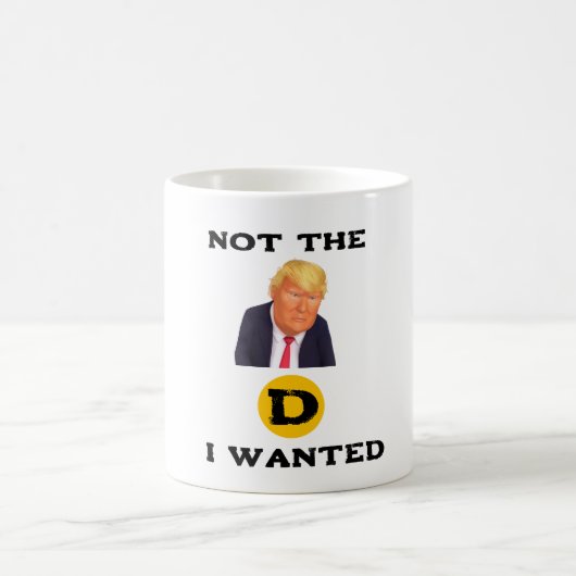 望んでいたDではないマグカップ コーヒーマグカップ (中央)