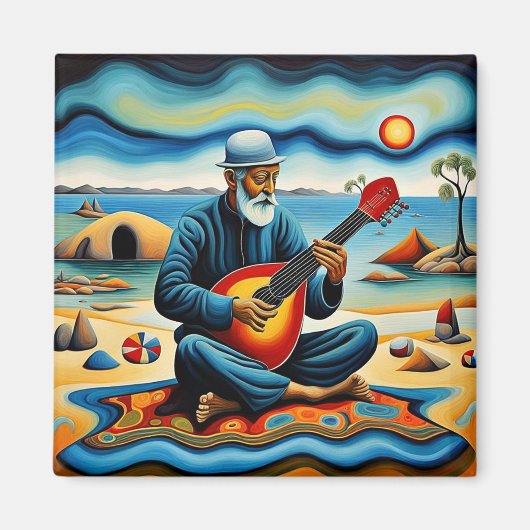 望増棋士 マグネット (正面)