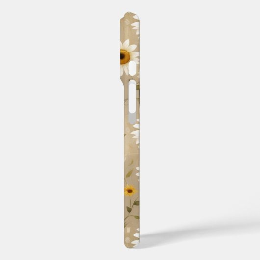 「望峰の花の文様 Case-Mate iPhoneケース (裏面 / 左)