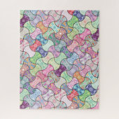 望峰カラフル曼荼羅模様地鋸パズル ジグソーパズル (縦)