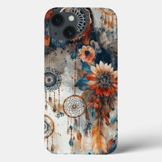望峰スタイルデザインとドリームキャッチャー Case-Mate iPhoneケース (裏面)