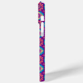 望峰鮮やかシック曼荼羅花柄 Case-Mate iPhoneケース (裏面 / 左)