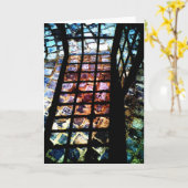 望楼のマトリックス カード (黄色い花)