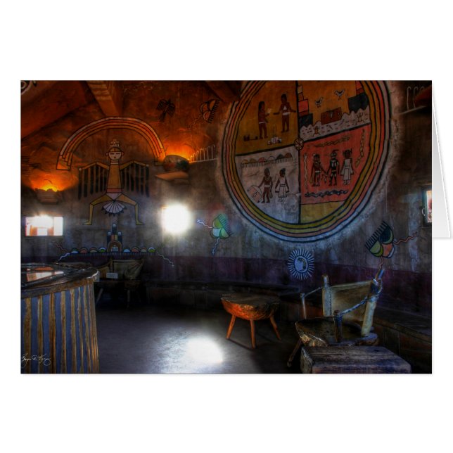 望楼の中、グランドキャニオンの国立公園 (正面横)