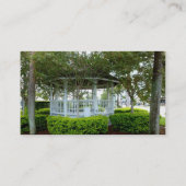 望楼背部Fort Pierceフロリダ 名刺 (裏面)