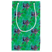 望遠オタク系の眼付き金魚の黒毛色 スモールペーパーバッグ (正面)