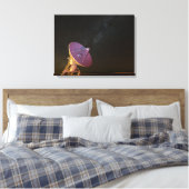 望遠鏡の天の川 | San Agustin New Mexico キャンバスプリント (インサイチュ (寝室))