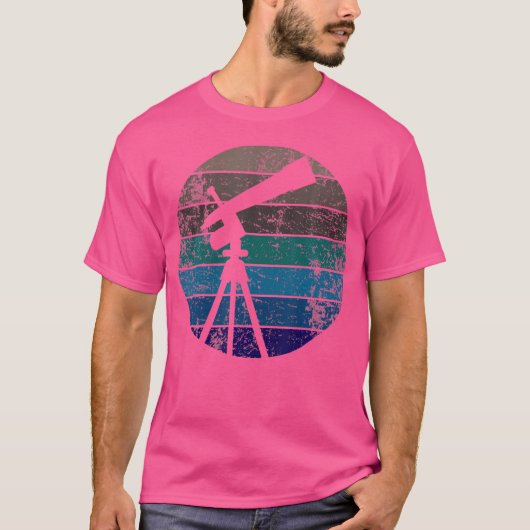 望遠鏡の天文学 Tシャツ (正面)