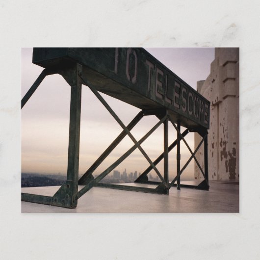 望遠鏡へ ポストカード (正面)