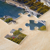 望遠鏡エッフェル塔パリ。 ジグソーパズル (側面)