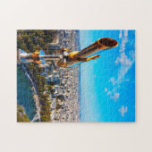 望遠鏡エッフェル塔パリ。 ジグソーパズル (横)