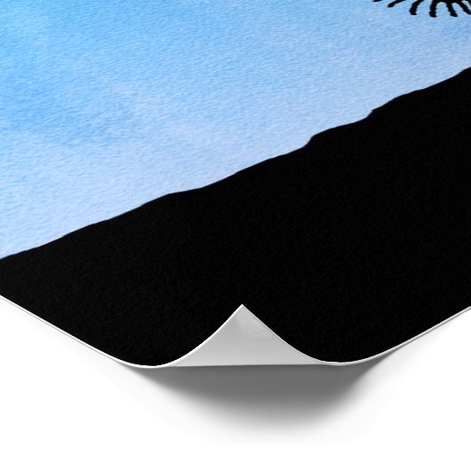 望遠鏡 ポスター (角)