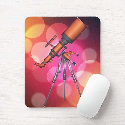 望遠鏡 マウスパッド (マウス)