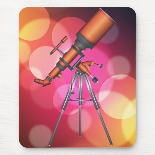 望遠鏡 マウスパッド (正面)