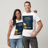 望遠鏡 夜空 天文学 星空観察 趣味 Tシャツ (ユニセックス)