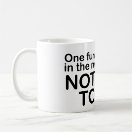 朝おもしろいの引用文 – 話さない コーヒーマグカップ