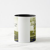 朝から蹴り出すビッグマグカップ マグカップ (中央)