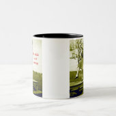 朝から蹴り出す ツートーンマグカップ (中央)