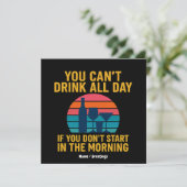 朝から飲み始めもしない日は一日飲めない 招待状 (スタンド正面)