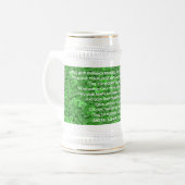 朝が喜びと夕べを ビールジョッキ (正面左)