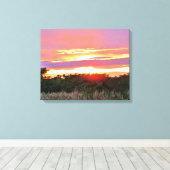 朝が明けた キャンバスプリント (インサイチュ (ウッドフロア))