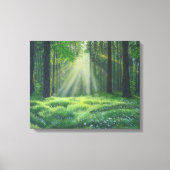 朝が暮れた キャンバスプリント (正面)